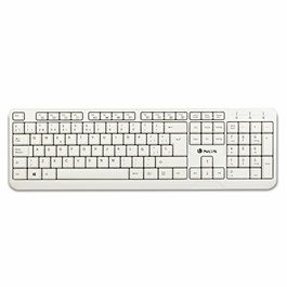 Clavier NGS Spike Blanc Noir Espagnol Qwerty