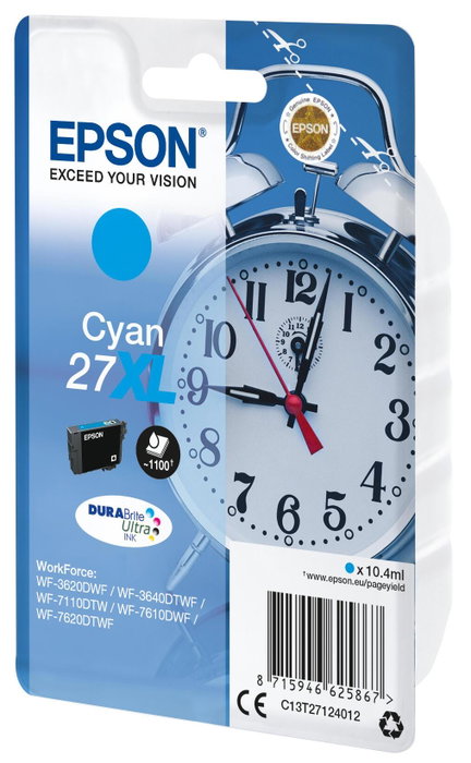 Epson DURABrite Ultra Ink 27 XL Cyan