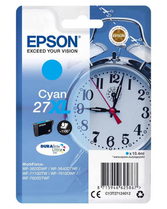 Epson DURABrite Ultra Ink 27 XL Cyan