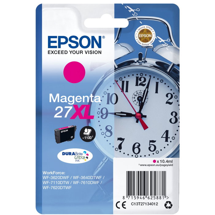 Epson DURABrite Ultra 27 XL Magenta T2713/C13T27134012 Epson DURABrite Ultra 27 XL Magenta T2713/C13T27134012