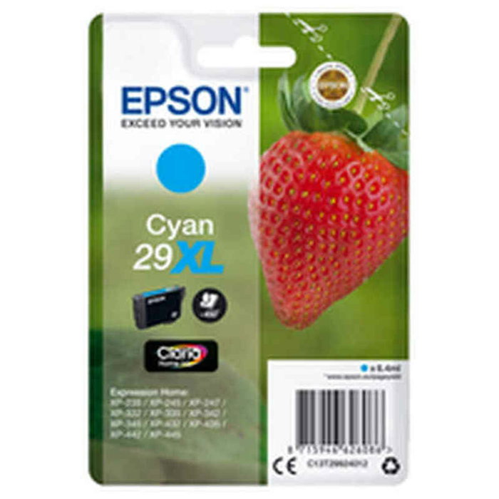 Epson Cartouche d'encre 29XL Claria Home Ink Cyan XL C13T29924012