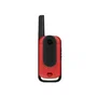 Motorola Talkies-walkies T42 Rouge, Portée 4 km, 16 Canaux, Écran LCD, Fréquence PMR446 (Sans Licence), Idéal pour Famille et Activités Extérieures
