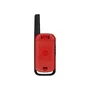Motorola Talkies-walkies T42 Rouge, Portée 4 km, 16 Canaux, Écran LCD, Fréquence PMR446 (Sans Licence), Idéal pour Famille et Activités Extérieures
