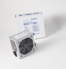 Coolbox Alimentation ATX ECO 500 85+ 300W 80 PLUS Bronze Silencieuse Compatible Intel & AMD