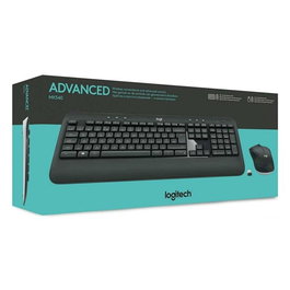 Clavier et Souris Gaming Logitech MK540 Advanced Noir Espagnol Espagnol Qwerty QWERTY