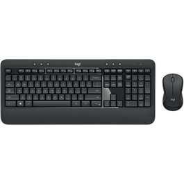 Logitech MK540 Advanced Combo Clavier et Souris Sans Fil – Disposition AZERTY, Silencieux, Ergomique, 36 Mois de Batterie, Récepteur USB Unifying