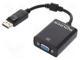 DELOCK Convertisseur DisplayPort 1.2 vers VGA D-Sub 15pin