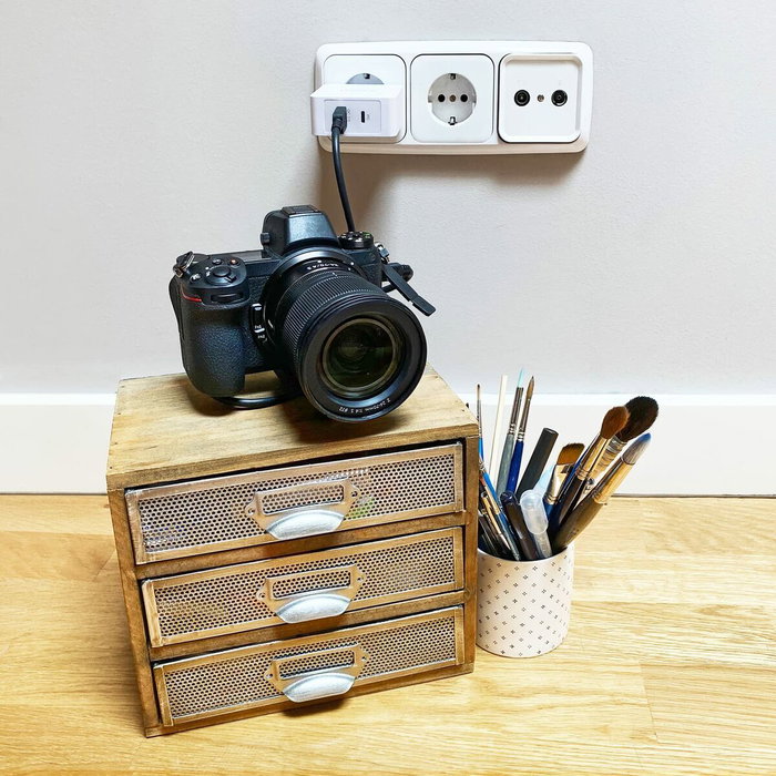 Chargeur Voiture Mur TooQ TQWC-2SC03WT Blanc 48 W