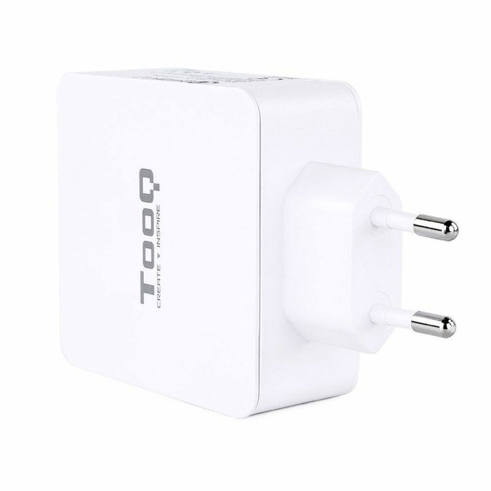 Chargeur Voiture Mur TooQ TQWC-2SC03WT Blanc 48 W