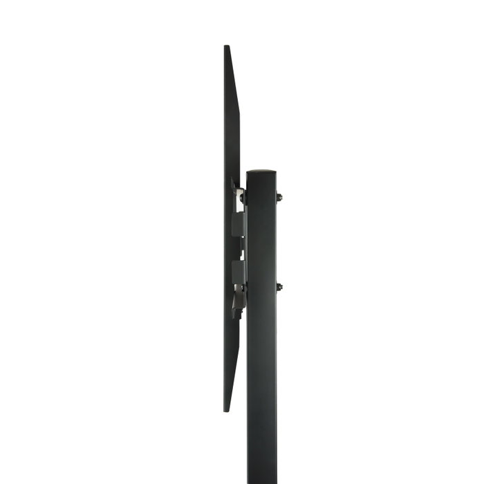 Tooq Support TV sol avec roues pour écrans 37-100", charge max 150 kg, 2 étagères, noir Tooq Support TV sol avec roues pour écrans 37-100", charge max 150 kg, 2 étagères, noir