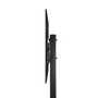 Tooq Support TV sol avec roues pour écrans 37-100", charge max 150 kg, 2 étagères, noir