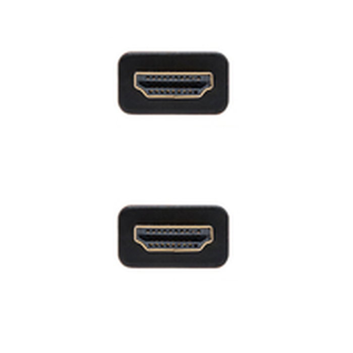 TooQ Câble HDMI 2.0 0,5 m Noir et Bleu, 4K @ 60Hz, 18 Gbps