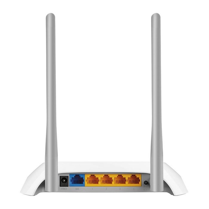 TP-Link Routeur sans fil Fast Ethernet bande unique (2.4 GHz) gris et blanc
