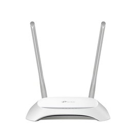 TP-Link Routeur sans fil Fast Ethernet bande unique (2.4 GHz) gris et blanc