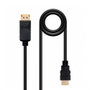 Nanocable 10.15.4303 Câble DisplayPort Mâle vers HDMI Mâle 3 m - 4K, Or 24K