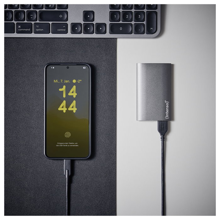 Intenso SSD externe Premium Edition 512 Go Anthracite