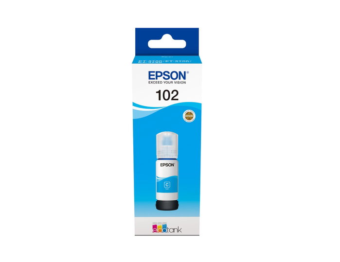 Epson EcoTank T102 Cyan 70ml C13T03R240 ET-2700/ET-2750/ET-3700/ET-3750/ET-4750/ET-4950