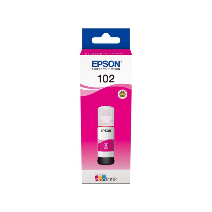Epson EcoTank Magenta T102 70ml (C13T03R340) Cartouche d'encre Epson EcoTank Magenta T102 70ml (C13T03R340) Cartouche d'encre