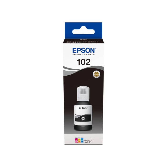 Epson Bouteille d'encre 102 Noir Epson Bouteille d'encre 102 Noir