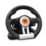 Krom K-Wheel Volant Gaming PC PS3 avec Pédales, Volant 33cm, 180° Rotation, 12 Boutons, Effets de Vibration, Prise en Main Synthétique, Système de Fixation à Ventouses