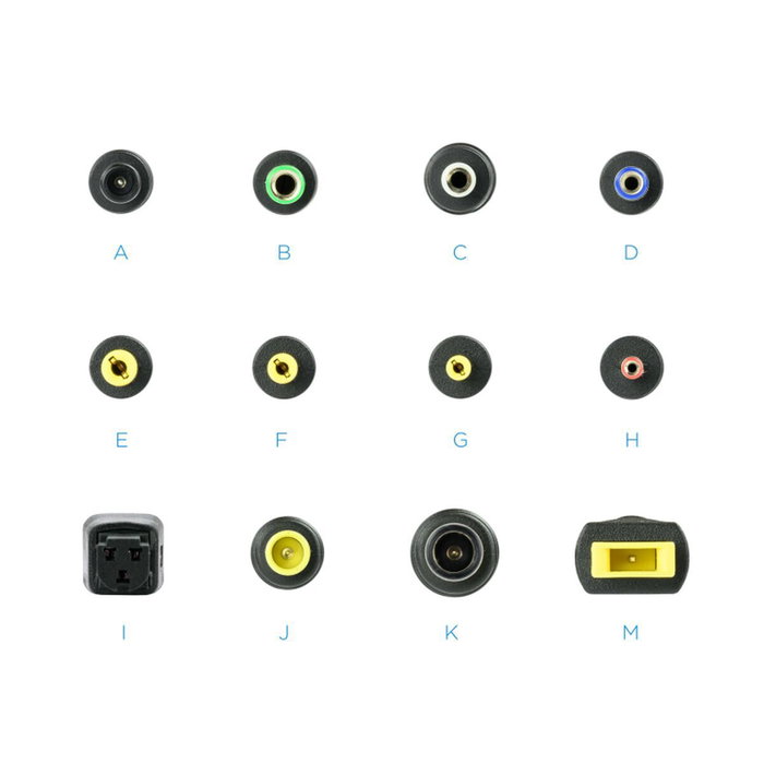 Chargeur d'ordinateur portable TooQ TQLC-100BS01M 100 W Universel