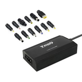 TooQ TQLC-100BS01M Chargeur Universel Portable 100W Noir 3-en-1 USB
