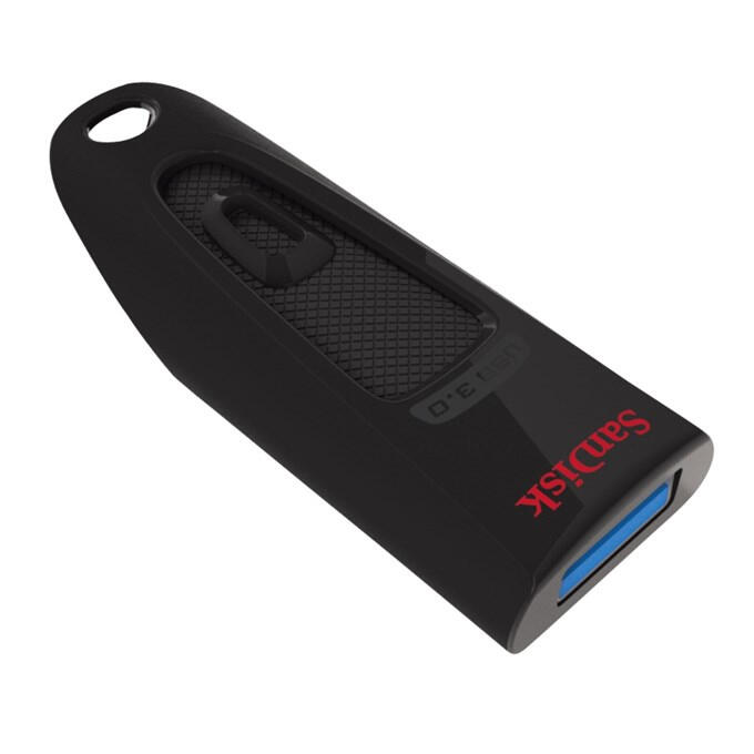 Sandisk Clé USB Ultra 128 Go Noir