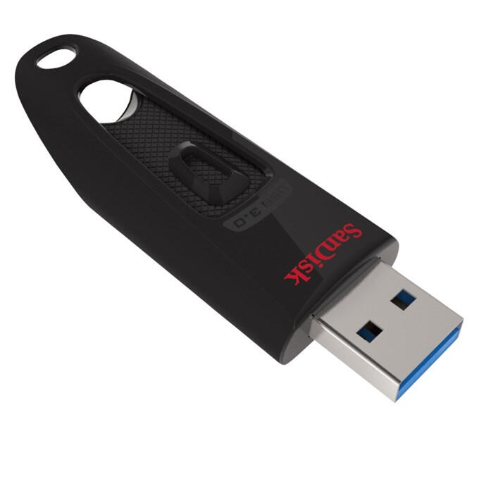 Sandisk Clé USB Ultra 128 Go Noir