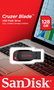 Sandisk Cruzer Blade 128GB Noir, rouge
