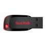 Sandisk Cruzer Blade 128 Go Noir, rouge