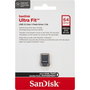 SanDisk Ultra Fit 64 GB Noir