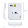 Tooq TQR-210W Lecteur de carte DNI électronique USB 2.0 Blanc