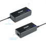 Tooq Chargeur Universel Portable 65W pour Ordinateur Portable avec USB et 8 Connecteurs DC - Modèle TQLC-65BS02AT