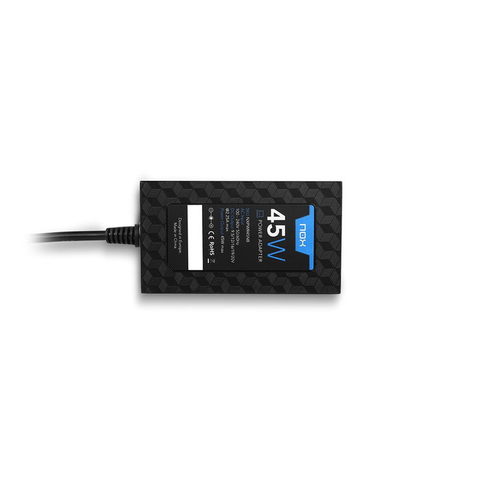Chargeur d'ordinateur portable Nox NXPWR45NB Noir
