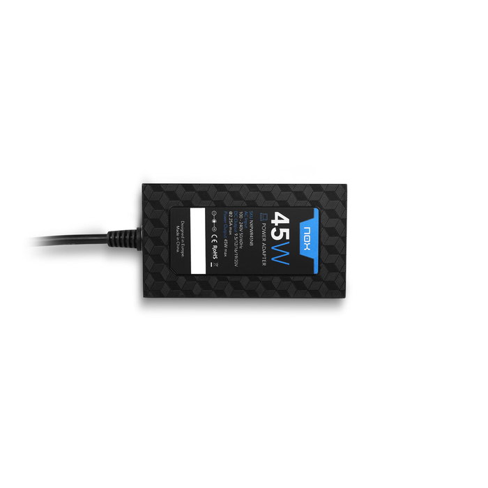 Chargeur d'ordinateur portable Nox NXPWR45NB Noir