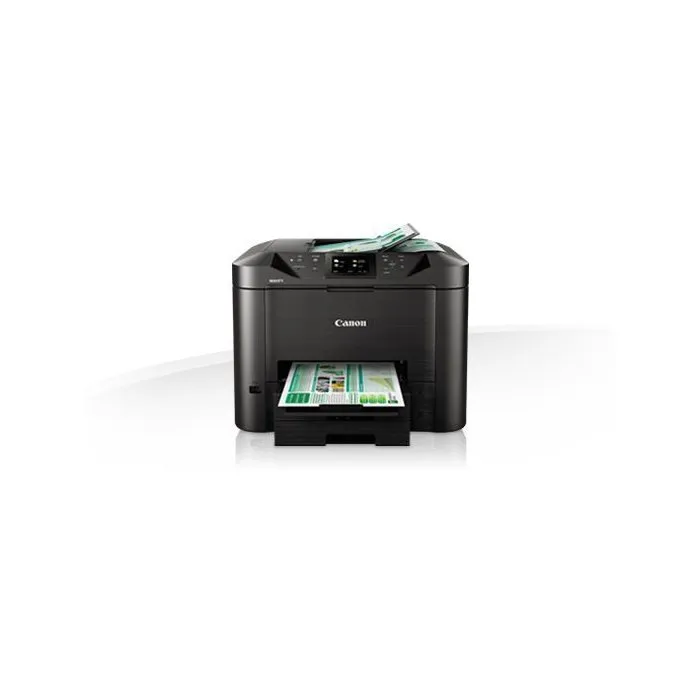 Canon MB5450 Imprimante Multifonction Jet d'Encre Maxify - 24 ipm Noir et Blanc, 15,5 ipm Couleur, 600 x 1200 dpi