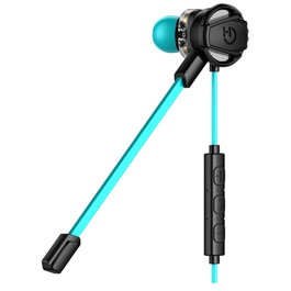 Hiditec Auriculares Gaming Taiko Jack 3.5 mm, Dual Drive avec 4 haut-parleurs, Mic intégré et détachable, EARFIX, Compatible Console