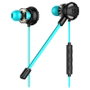 Hiditec Auriculares Gaming Taiko Jack 3.5 mm, Dual Drive avec 4 haut-parleurs, Mic intégré et détachable, EARFIX, Compatible Console