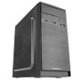 Tacens AC4500 Boîtier Mini Tour MicroATX Aluminium Noir Alimentation ATX 500W Incluse Noir