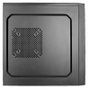Tacens AC4500 Boîtier Mini Tour MicroATX Aluminium Noir Alimentation ATX 500W Incluse Noir