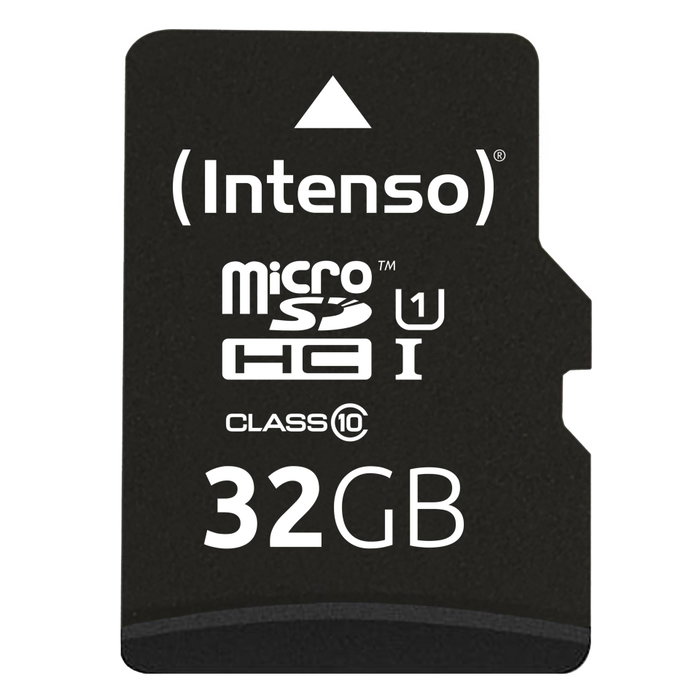 Intenso Carte mémoire Micro SD Premium 32 Go avec adaptateur Intenso Carte mémoire Micro SD Premium 32 Go avec adaptateur