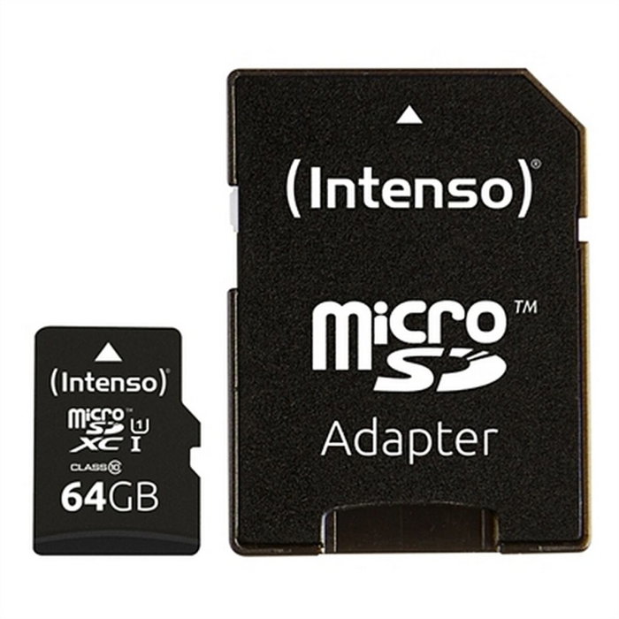 Intenso Carte mémoire Micro SDXC UHS-I Premium 128 Go avec adaptateur Intenso Carte mémoire Micro SDXC UHS-I Premium 128 Go avec adaptateur