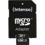 Intenso Carte mémoire Micro SDXC UHS-I Premium 128 Go avec adaptateur
