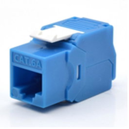 Wp european cabling solution Keystone RJ45 Cat. 6A bleu