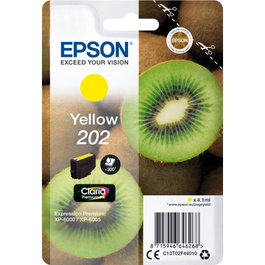 Epson Cartouche d'encre Claria Premium 202 Jaune C13T02F44010 singlepack
