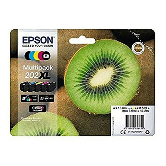 Epson C13T02F34010 Cartouche d'encre Singlepack Magenta 202 Claria Premium Ink pour XP-6000/XP-6005