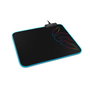 Tapis Gaming avec Eclairage LED Krom Knout RGB Noir
