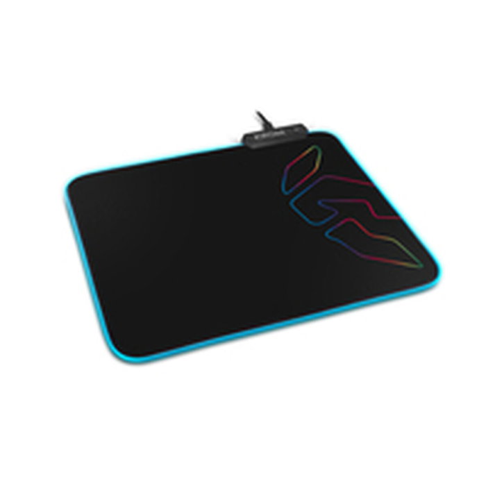 Tapis Gaming avec Eclairage LED Krom Knout RGB Noir