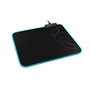 Tapis Gaming avec Eclairage LED Krom Knout RGB Noir