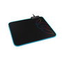 Tapis Gaming avec Eclairage LED Krom Knout RGB Noir
